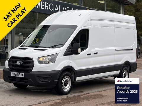 Ford Transit 350 EcoBlue Leader AWD L2 H2 130ps with Front and Rear Parking Sensors & Drive Modes 2.0 5dr Panel Van Manual Diesel