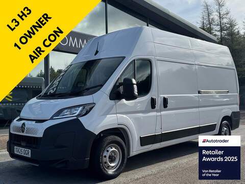 Citroen Relay 140ps Dropside 15ft 9" 4.8M Body with AC, Uprated Rear Suspension, Apple Car Play & Cruise Control 2.0 2dr Dropside Manual Diesel