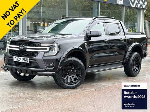 Ford Ranger 205ps Raptor Wildtrak 4x4 Dcb with Adaptive Cruise, Heated Screen & Air Con 2.0 4dr Pickup Automatic Diesel