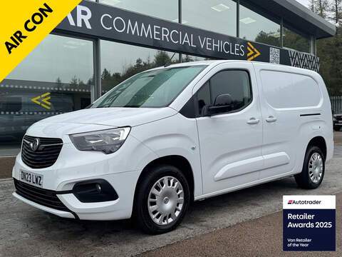 Vauxhall Combo Turbo D 2300 Prime 100ps SWB with Air Con, Ply Lined & Reverse Sensors 1.5 5dr Panel Van Manual Diesel