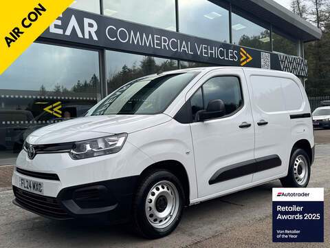 Toyota PROACE CITY HDI 100ps1000 Professional Premium + with Air Con, Reverse Sensors & Ply Lining 1.5 5dr Panel Van Manual Diesel