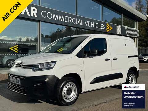 Citroen Berlingo 140ps Dropside 15ft 9" 4.8M Body with AC, Uprated Rear Suspension, Apple Car Play & Cruise Control 2.0 2dr Dropside Manual Diesel