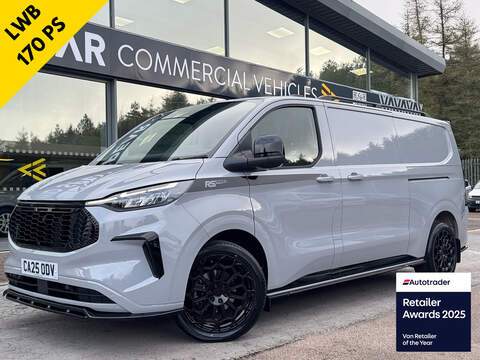 Ford Transit Custom TDI CR35 Commerce Plus Auto 4Motion MWB 177ps with Parking Sensors, Air Con & Cruise Control 2.0 5dr Panel Van Automatic Diesel