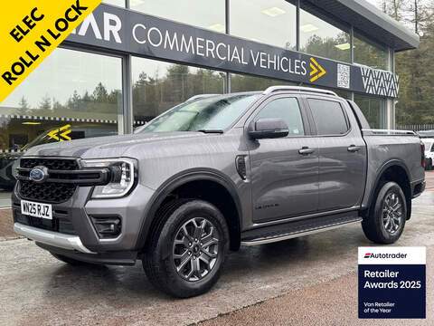 Ford Ranger D200 MHEV Dynamic HSE 4WD 204ps with Sunroof, Blind Spot Mirrors & Heated Leather 2.0 5dr SUV Automatic Diesel