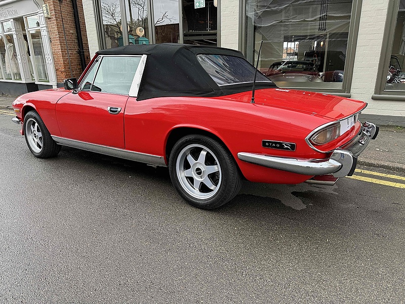 Triumph 1972 Triumph Stag 327 V8 manual Petrol