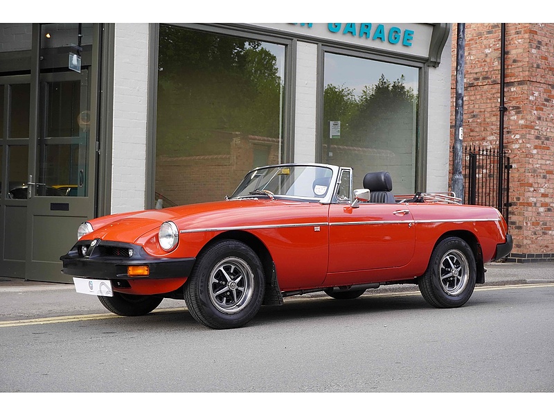 MG 1977 MGB Roadster 1.8 manual O/D Red