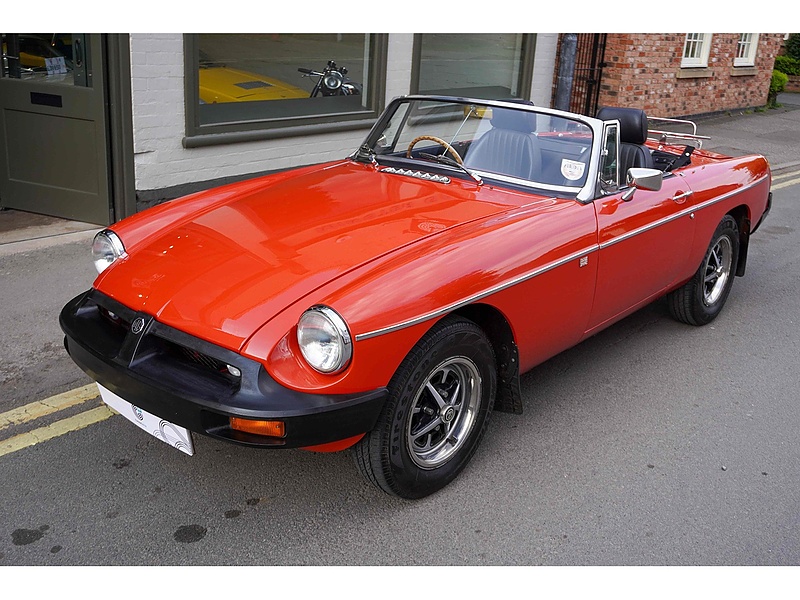 MG 1977 MGB Roadster 1.8 manual O/D Red