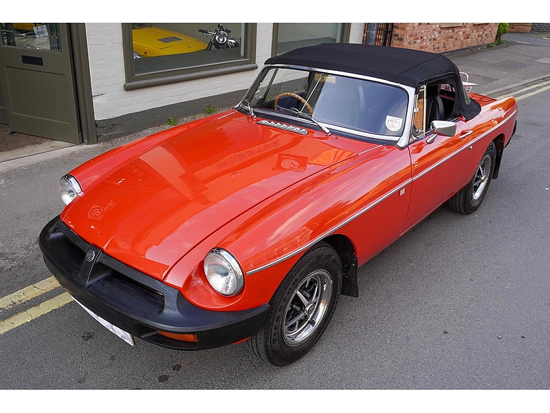 MG 1977 MGB Roadster 1.8 manual O/D Red