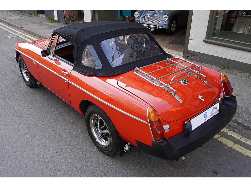 MG 1977 MGB Roadster 1.8 manual O/D Red