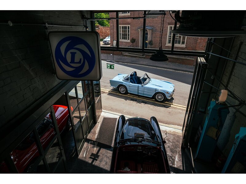 Triumph 1965 Triumph TR4A with Surrey top Petrol