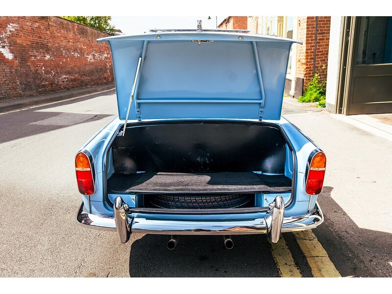 Triumph 1965 Triumph TR4A with Surrey top Petrol
