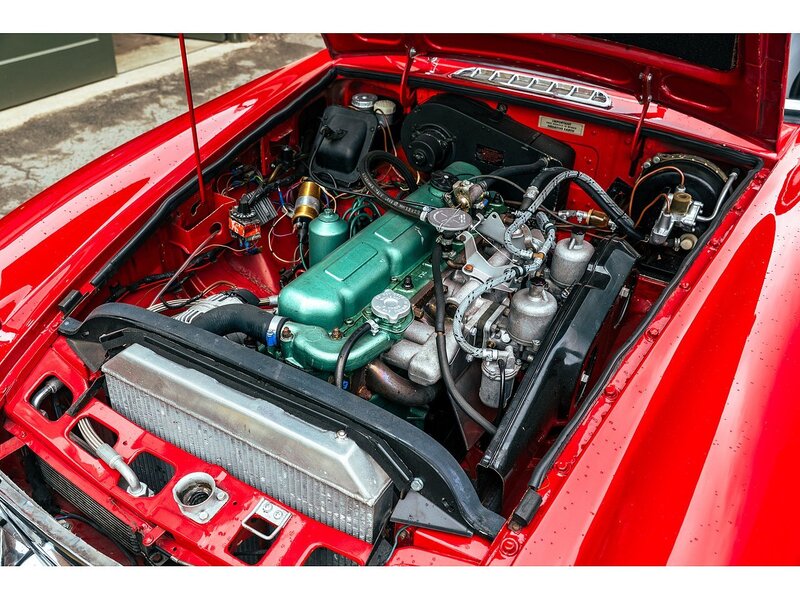 MG Roadster with Overdrive