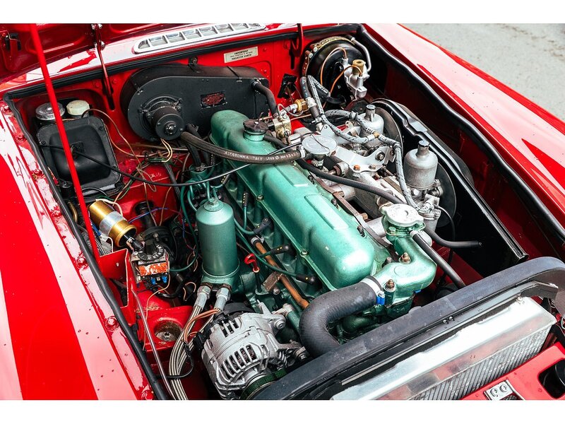 MG Roadster with Overdrive