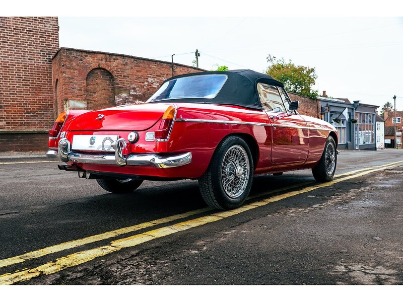 MG Roadster with Overdrive