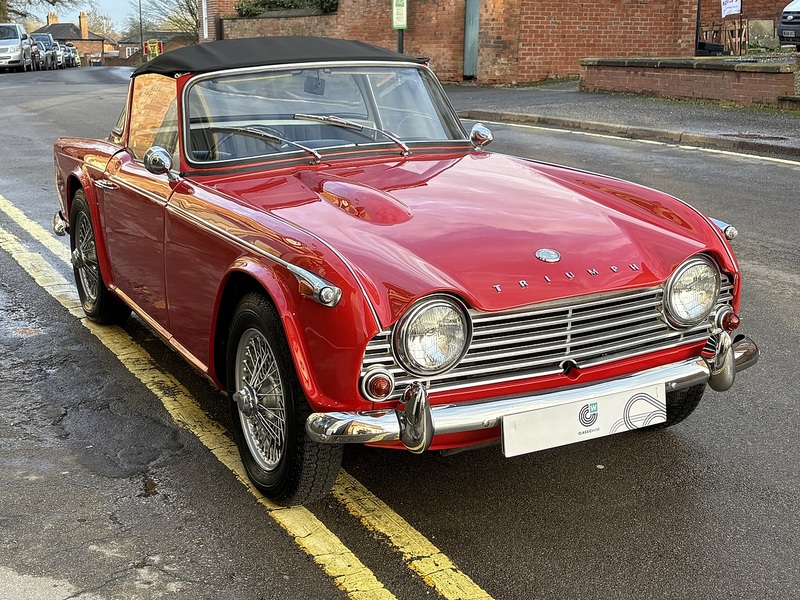 Triumph Triumph TR4A IRS Manual O/D Surrey top 