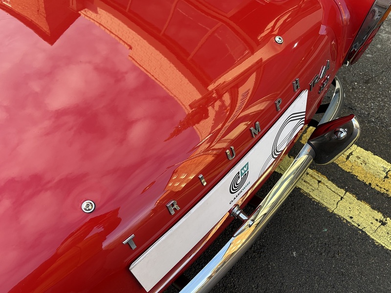 Triumph Triumph TR4A IRS Manual O/D Surrey top 