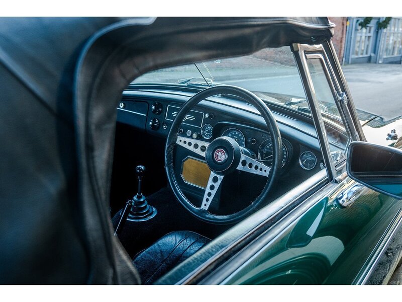 MG Roadster with Overdrive