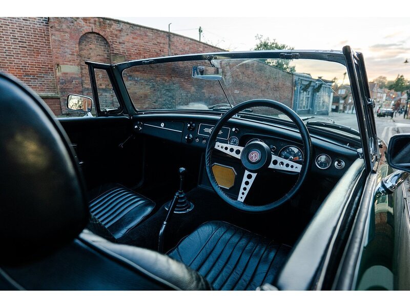 MG Roadster with Overdrive