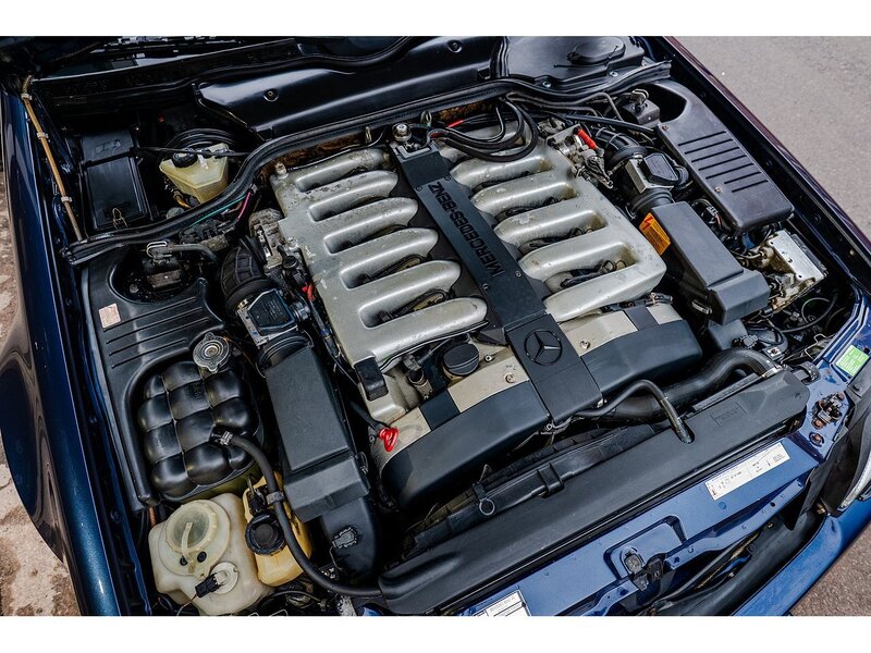 Mercedes-Benz V12 Automatic with Factory Hard Top