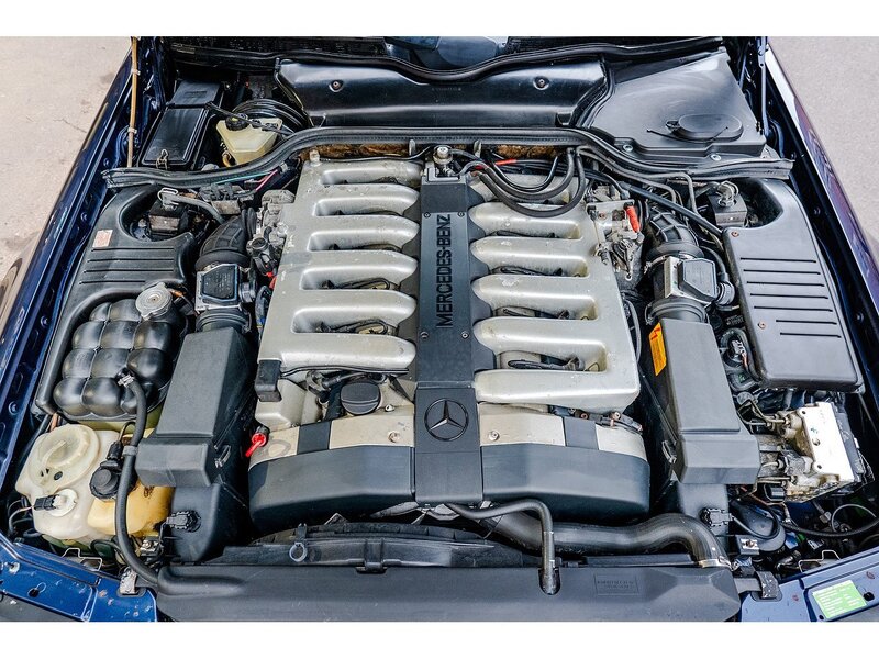 Mercedes-Benz V12 Automatic with Factory Hard Top