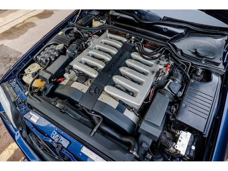 Mercedes-Benz V12 Automatic with Factory Hard Top