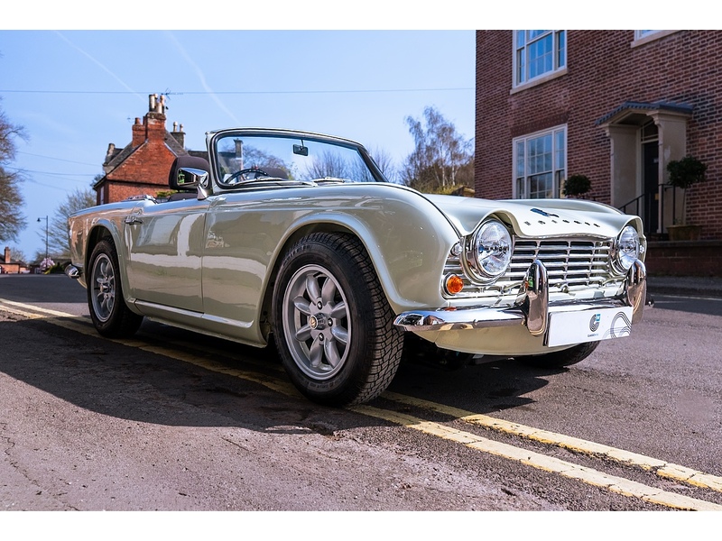 Triumph 1963 Triumph TR4 manual O/D 