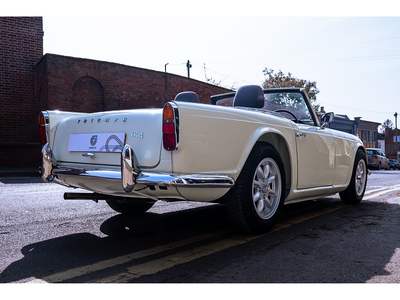Triumph 1963 Triumph TR4 manual O/D 