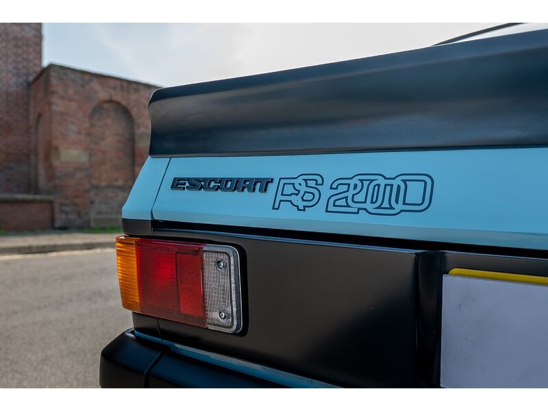 Ford 1980 Ford Escort mk2 RS2000 Saloon 2.0 Petrol Nordic Blue