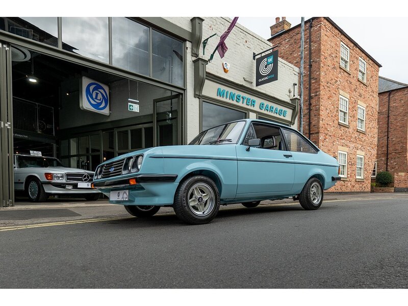 Ford 1980 Ford Escort mk2 RS2000 Saloon 2.0 Petrol Nordic Blue