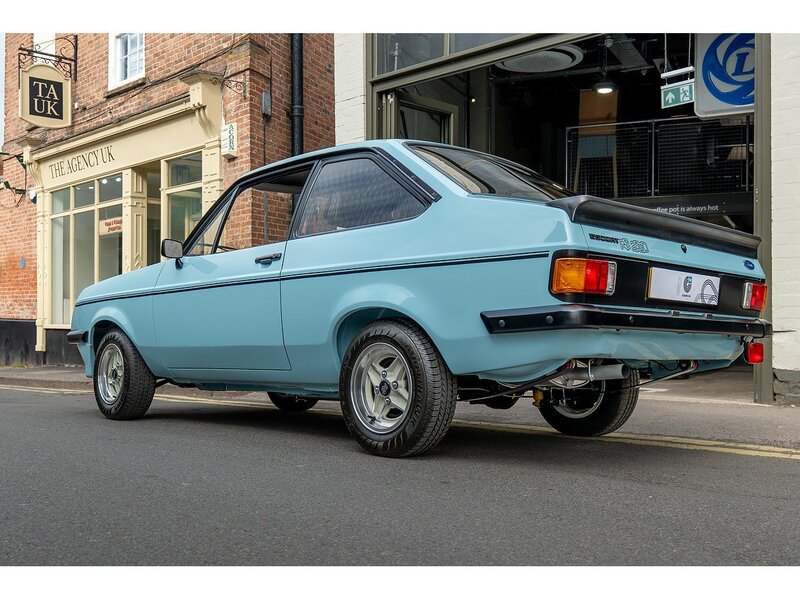 Ford 1980 Ford Escort mk2 RS2000 Saloon 2.0 Petrol Nordic Blue
