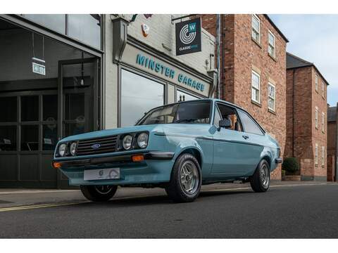 1980 Ford Escort mk2 RS2000 Saloon 2.0 Petrol Nordic Blue