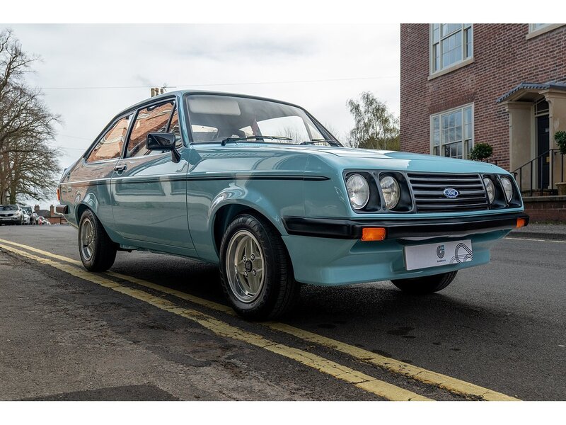 Ford 1980 Ford Escort mk2 RS2000 Saloon 2.0 Petrol Nordic Blue