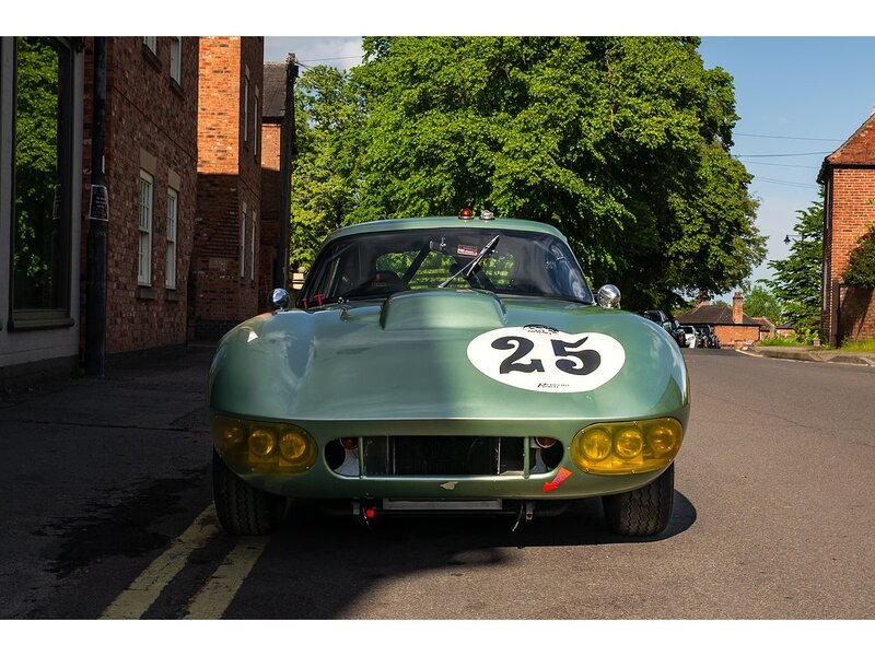 Triumph 1963 Triumph TR4 SLR Coupe FIA race car 