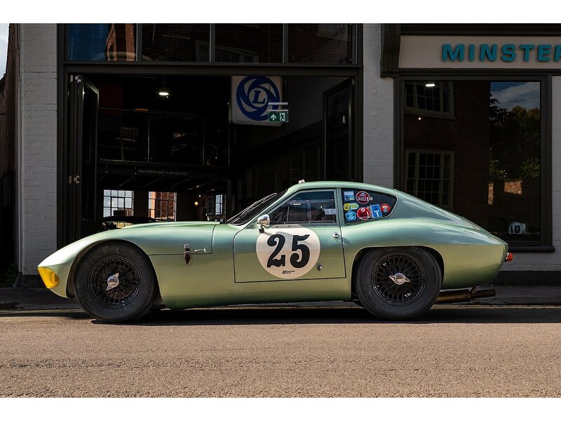 Triumph 1963 Triumph TR4 SLR Coupe FIA race car 