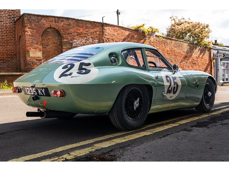 Triumph 1963 Triumph TR4 SLR Coupe FIA race car 
