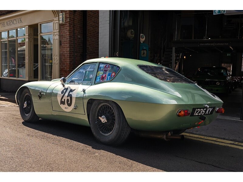 Triumph 1963 Triumph TR4 SLR Coupe FIA race car 