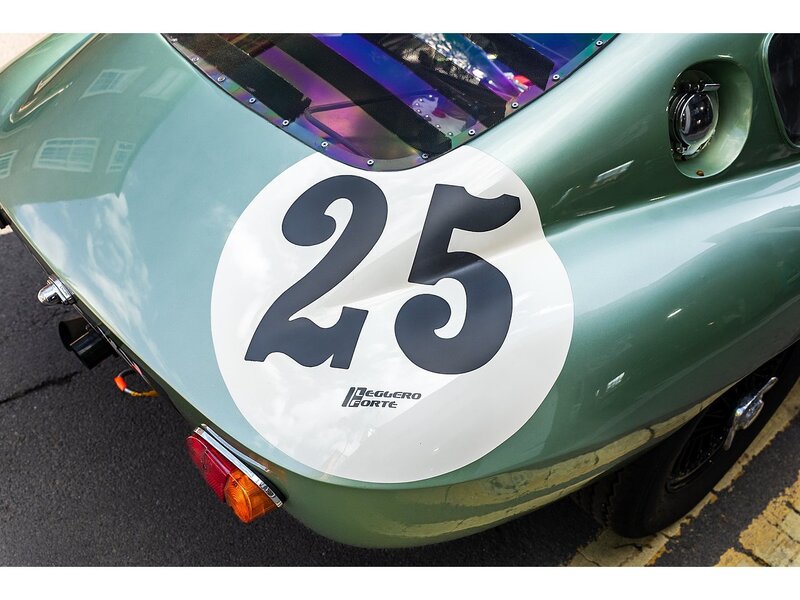 Triumph 1963 Triumph TR4 SLR Coupe FIA race car 