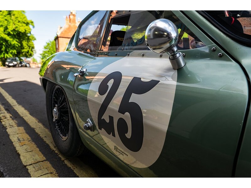 Triumph 1963 Triumph TR4 SLR Coupe FIA race car 