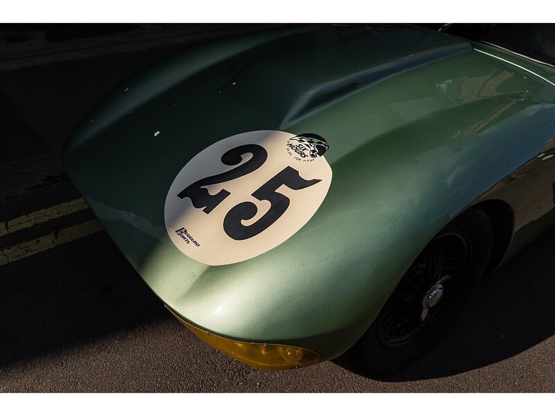 Triumph 1963 Triumph TR4 SLR Coupe FIA race car 