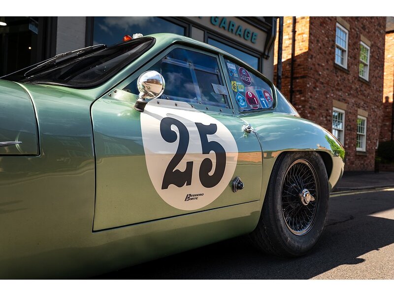 Triumph 1963 Triumph TR4 SLR Coupe FIA race car 