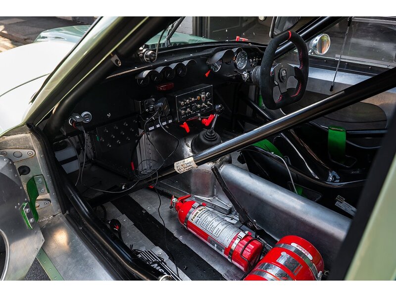 Triumph 1963 Triumph TR4 SLR Coupe FIA race car 