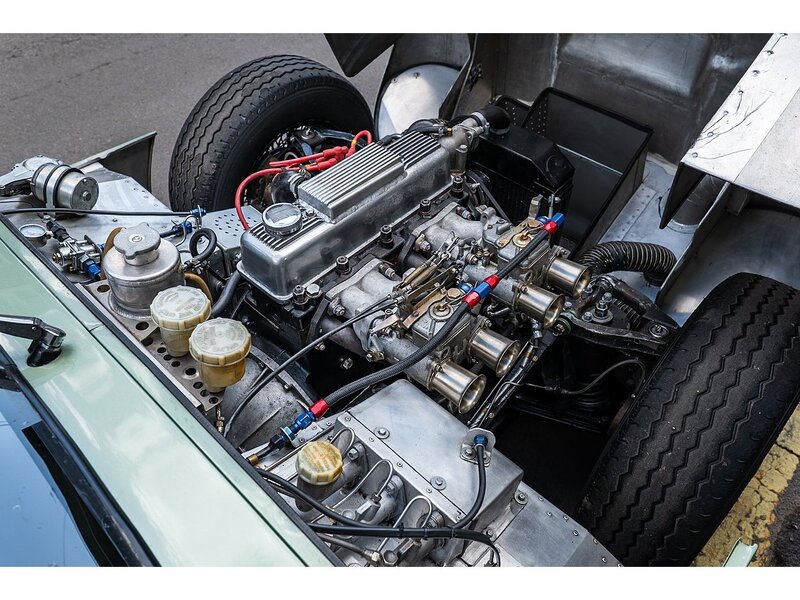 Triumph 1963 Triumph TR4 SLR Coupe FIA race car 