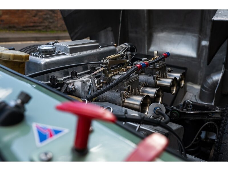 Triumph 1963 Triumph TR4 SLR Coupe FIA race car 