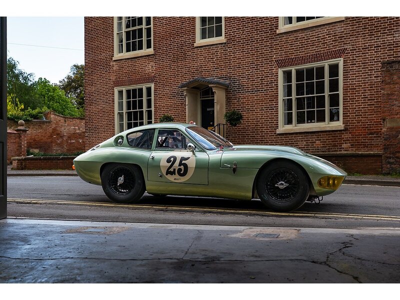 Triumph 1963 Triumph TR4 SLR Coupe FIA race car 
