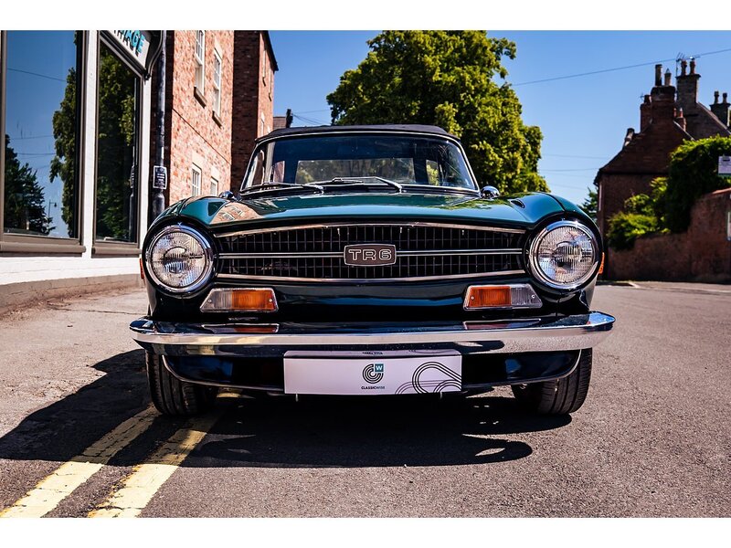 Triumph 1973 Triumph TR6 CR manual O/D