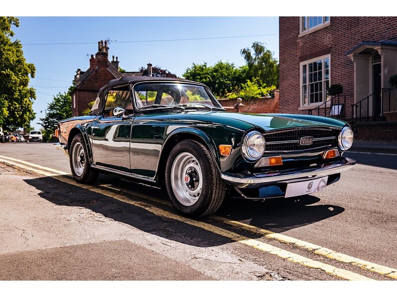 Triumph 1973 Triumph TR6 CR manual O/D