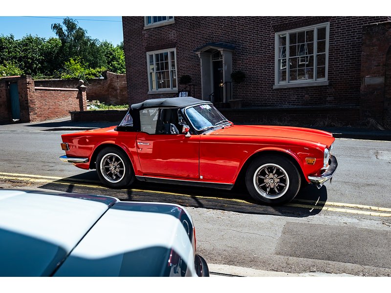 Triumph 1972 Triumph TR6 CP fast road car with Overdrive 