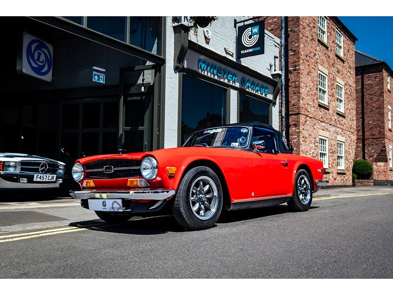 Triumph 1972 Triumph TR6 CP fast road car with Overdrive 