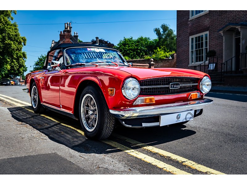 Triumph 1972 Triumph TR6 CP fast road car with Overdrive 