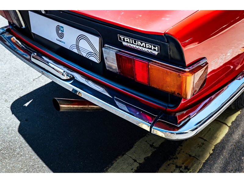 Triumph 1972 Triumph TR6 CP fast road car with Overdrive 